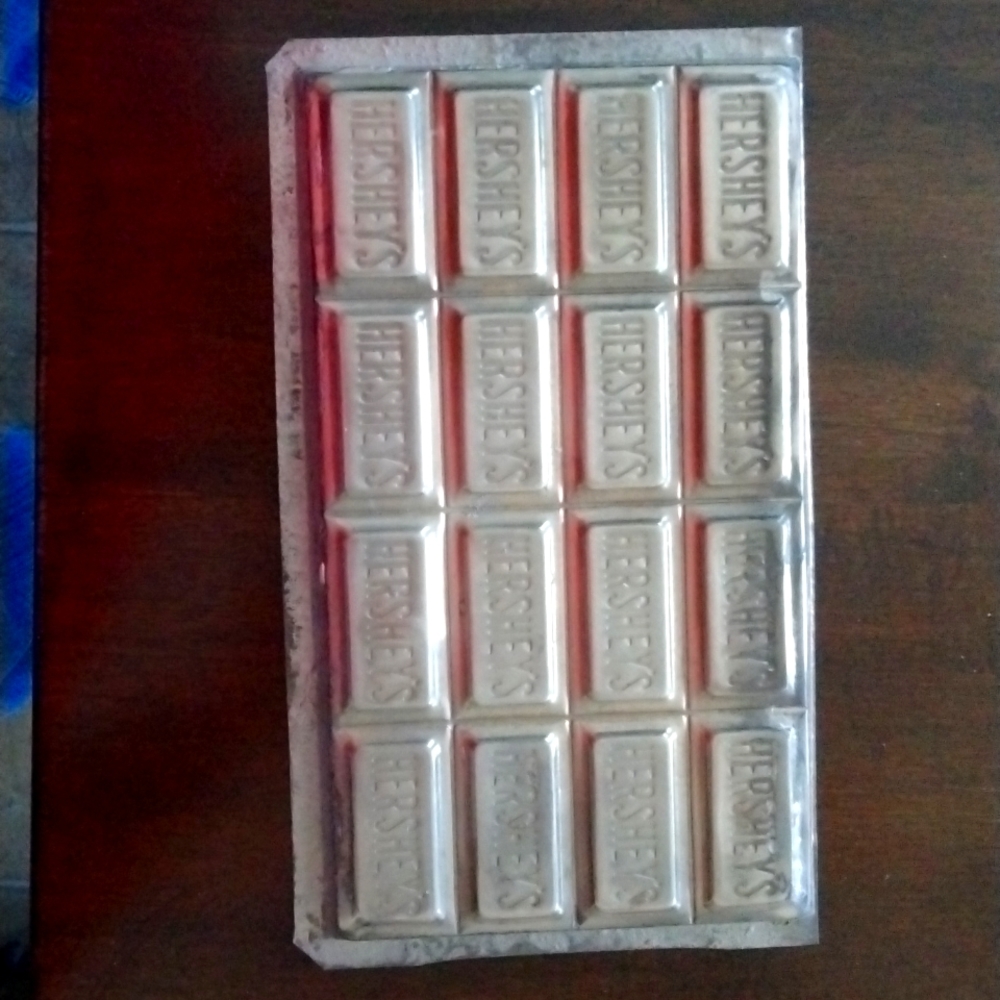 Hershey's miniature mold, about 9x 5 inches